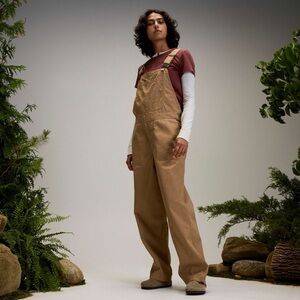 Alpine Design Women's Workwear Overalls in Sahara Sand Color, Size XS